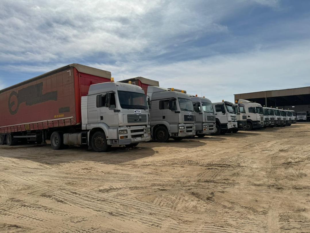 Flotte de camions STAM Logistic